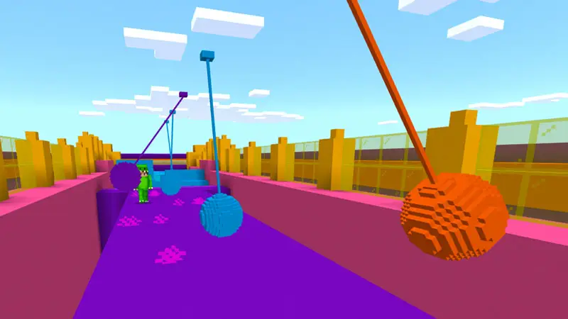 Скриншот Веселый паркур №2