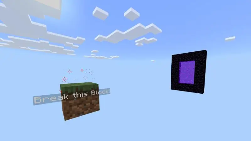 Скриншот Испытание «Один блок» №1