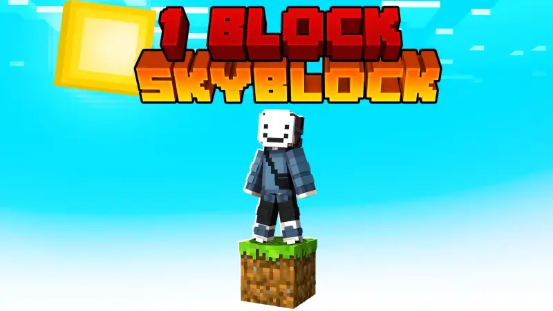 Испытание «Один блок» Skyblock