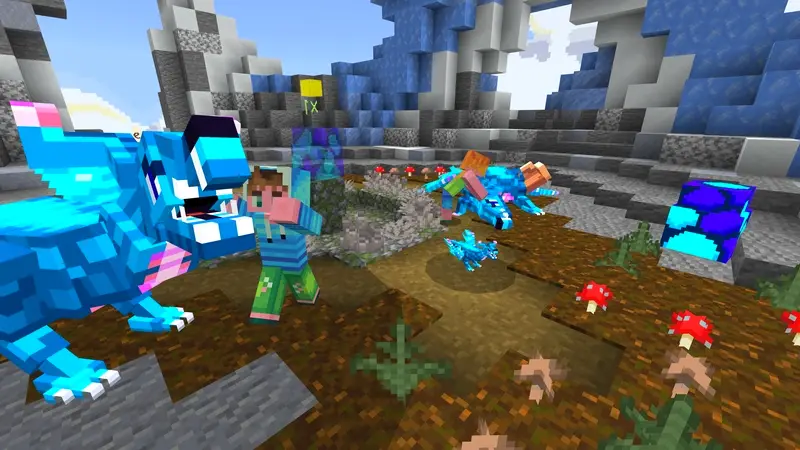 Скриншот Один блок: драконы №4