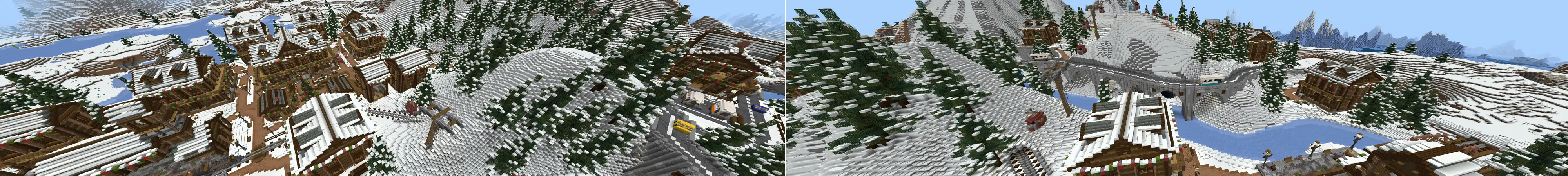 Зимний курорт panorama