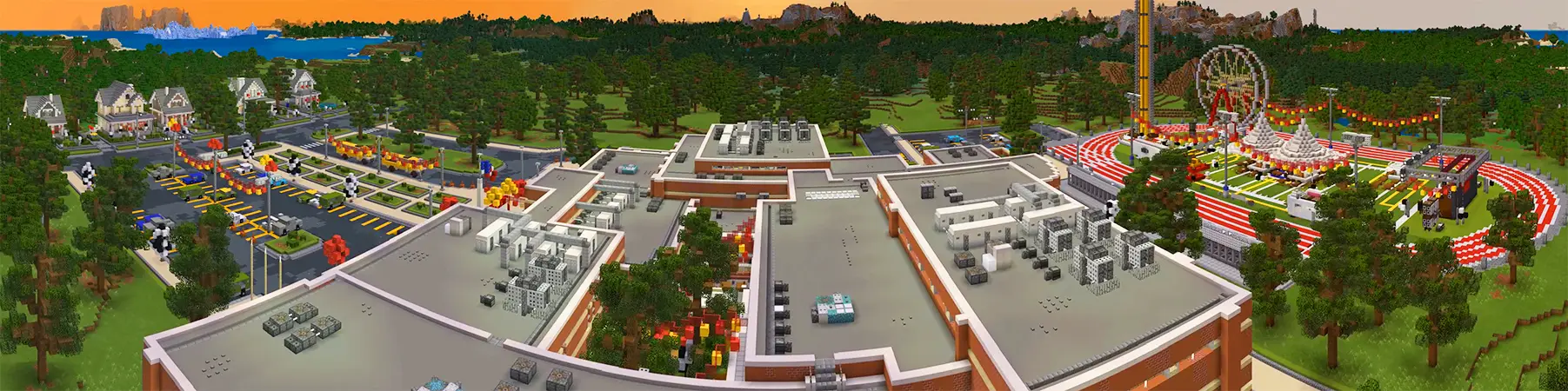 Выпускной в школе Майнвиля panorama