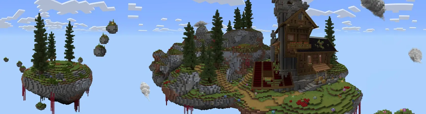 Skyblock удачи: таверна panorama