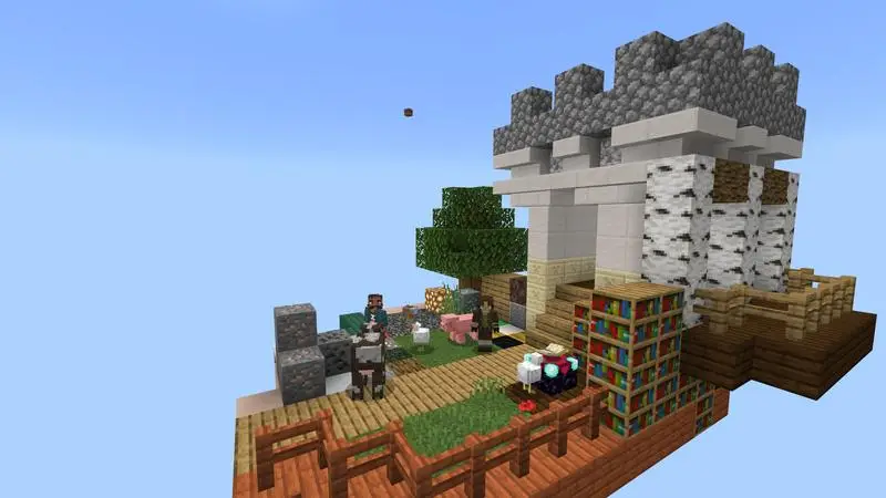 Скриншот Skyblock: падение №4