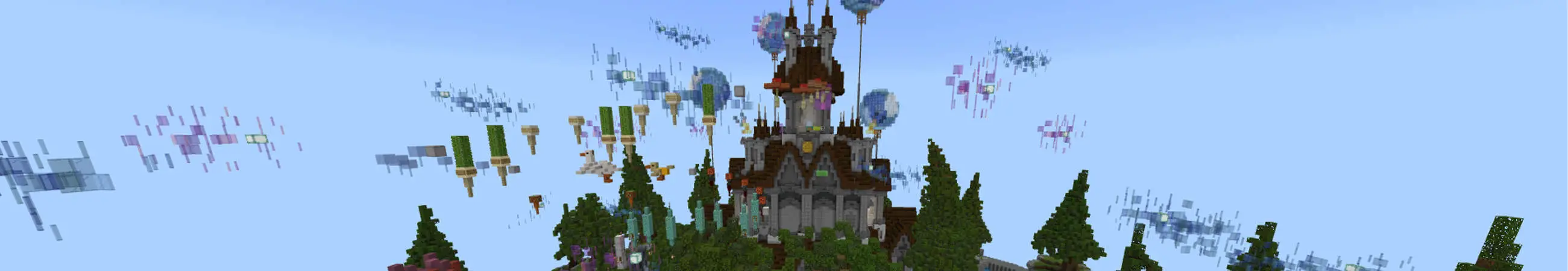 Небесный замок: паркур panorama