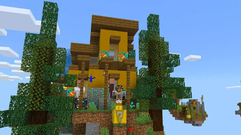 Скриншот Skyblock на удачу: бесконечность №3