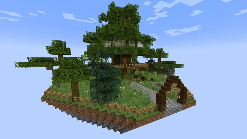 Скриншот Вилла Skyblock №5