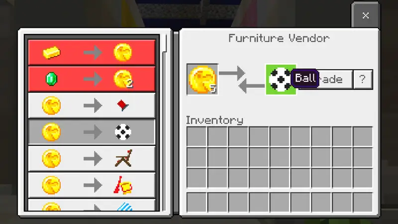 Скриншот Skyblock с мебелью №5