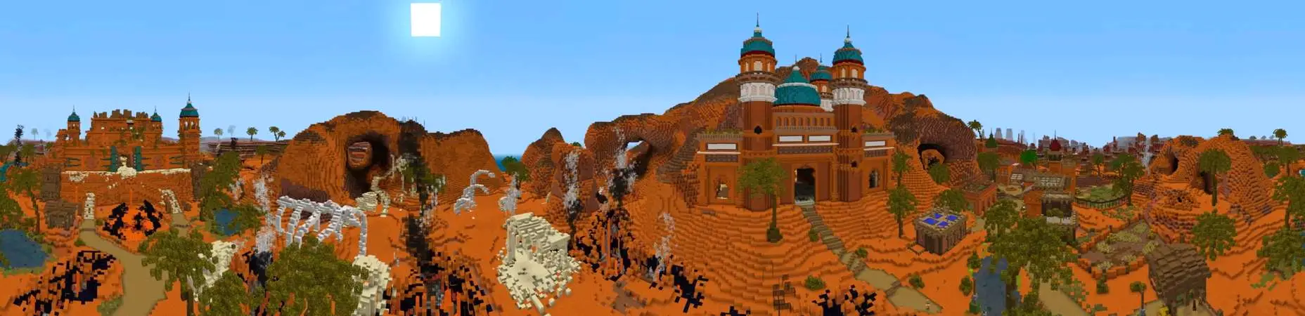 Храм с привидениями panorama