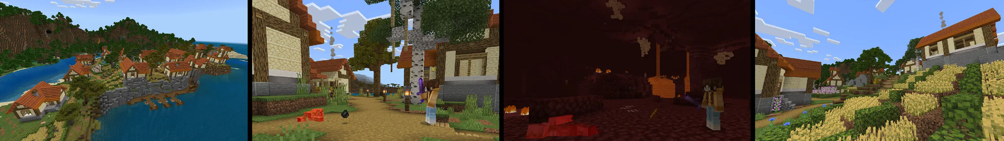 Случайная добыча с мобов panorama