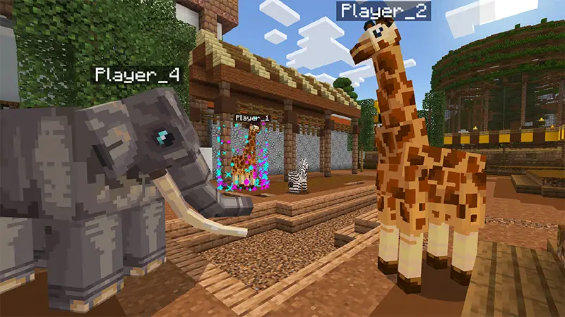 Скриншот ПРЕВРАТИТЕСЬ В ЖИВОТНЫХ №1