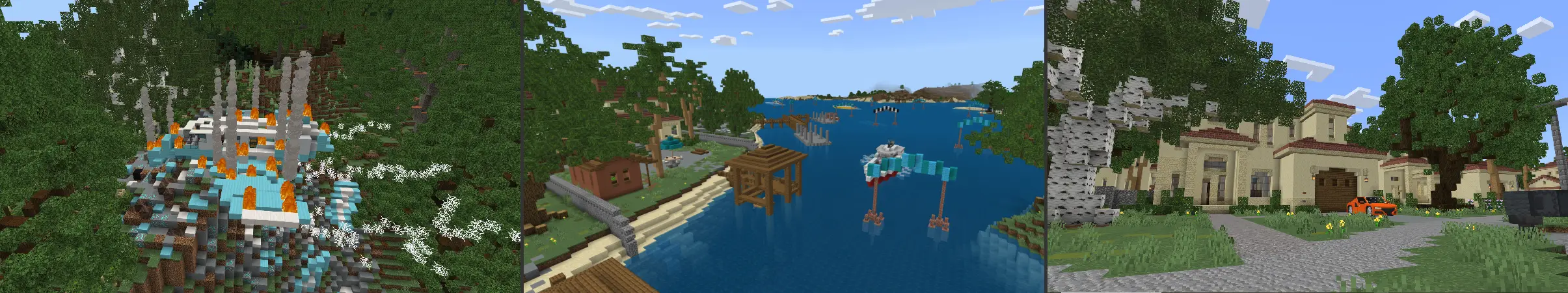 Современный роскошный остров panorama