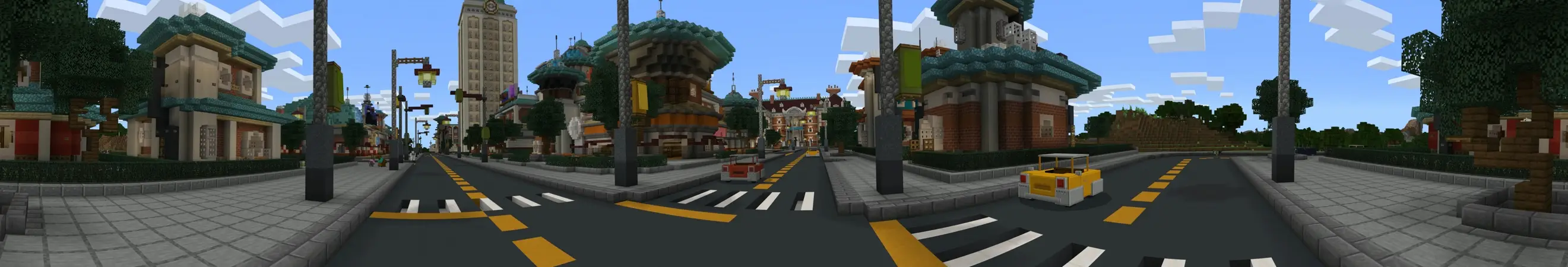 Город монстров panorama