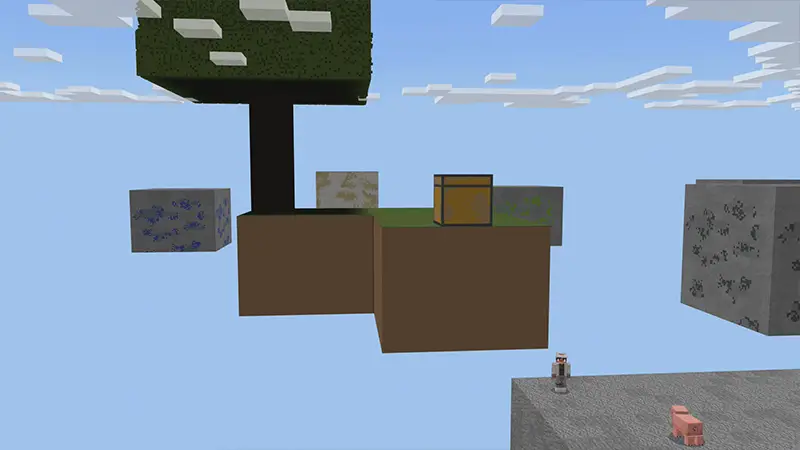 Скриншот Skyblock GIANT BLOCKS №1