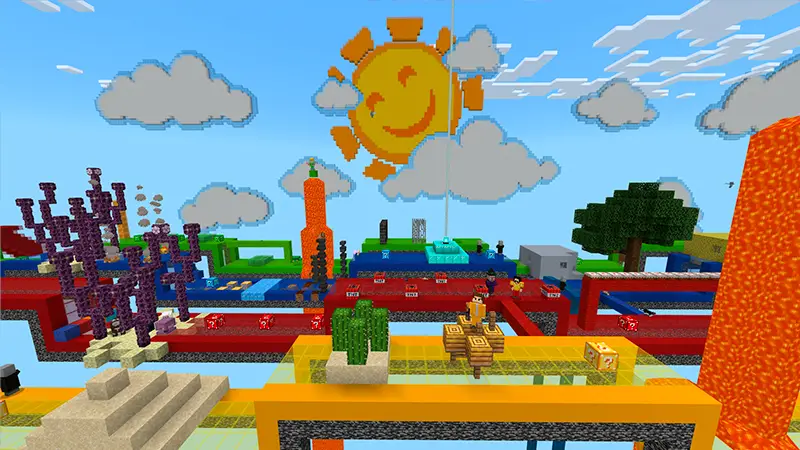 Скриншот Классическая гонка с блоками удачи №1