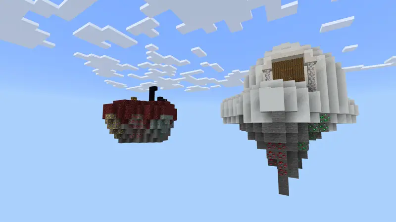 Скриншот Классическое выживание в небе №4