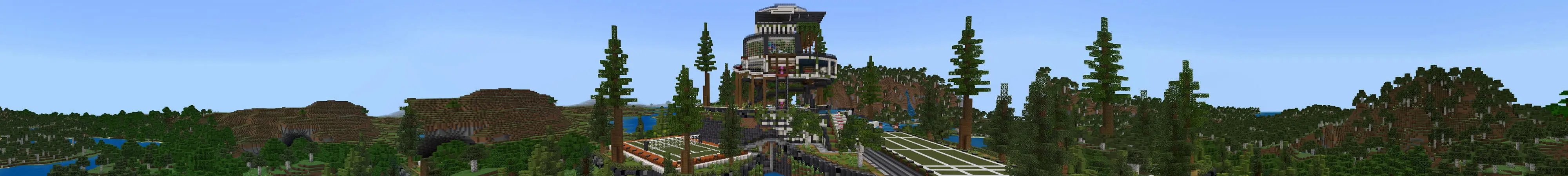 Особняк на холме panorama