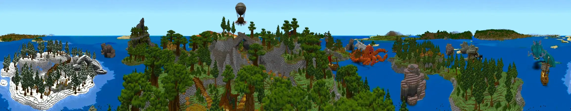 Первооткрыватели острова panorama