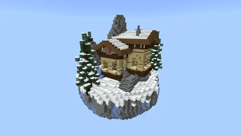 Скриншот Замок Skyblock №1