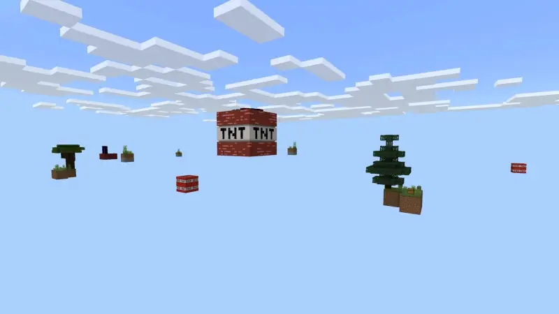 Скриншот Skyblock: гигантский динамит №1