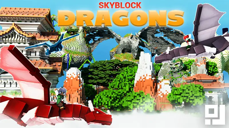 Skyblock: драконы