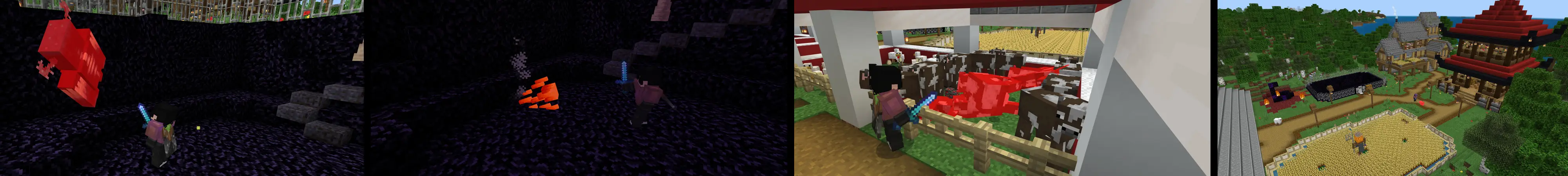 Случайная добыча из мобов panorama