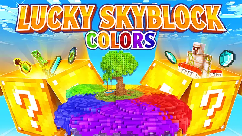 Skyblock удачи: цвета