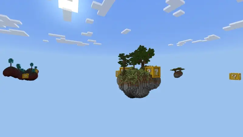 Скриншот Огромный Skyblock на удачу №3