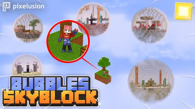 Пузырьковый Skyblock