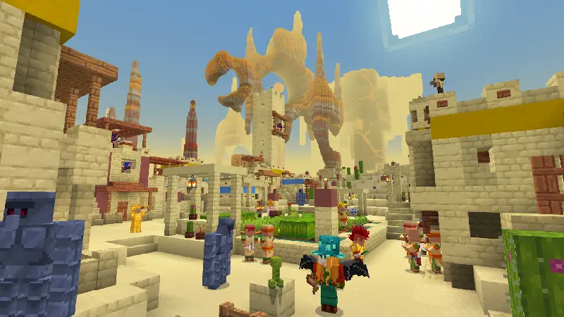 Скриншот Улучшенная карта: Парящие острова №5