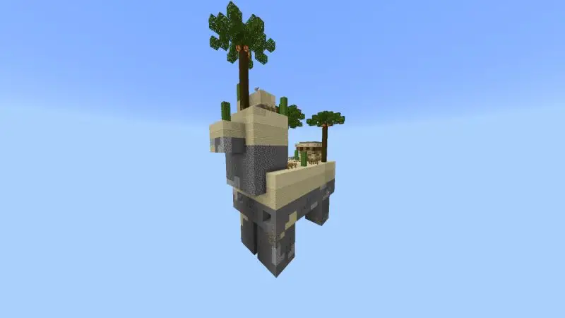 Скриншот Skyblock удачи: добыча от мобов №3