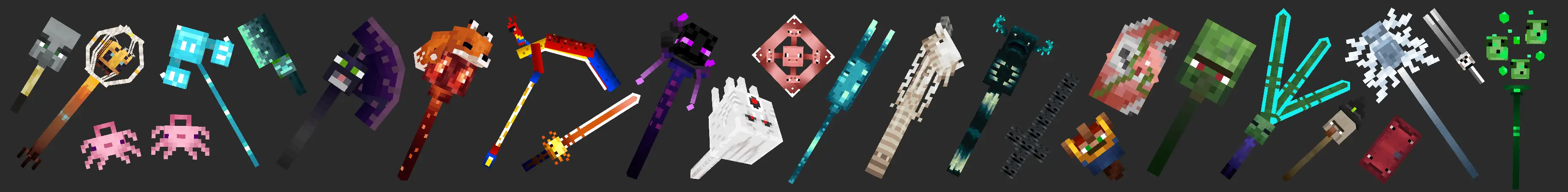 Живите внутри мобов panorama