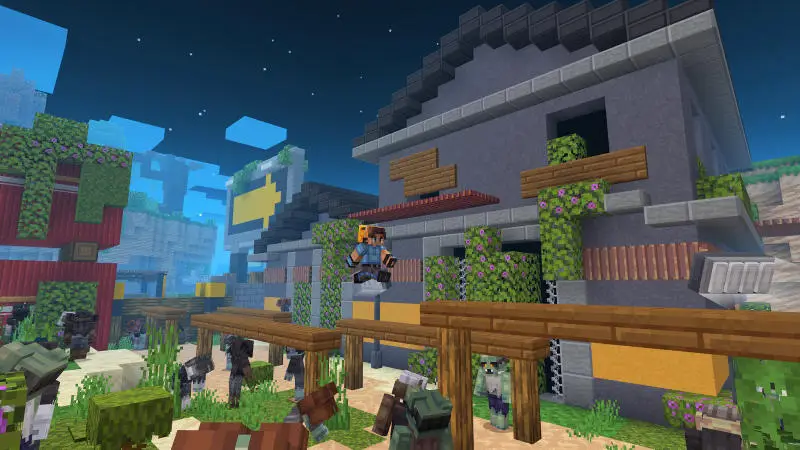 Скриншот Паркур зомби-апокалипсис №3