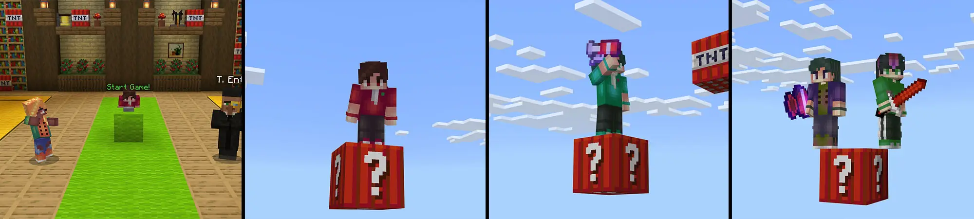 Один блок: динамит panorama