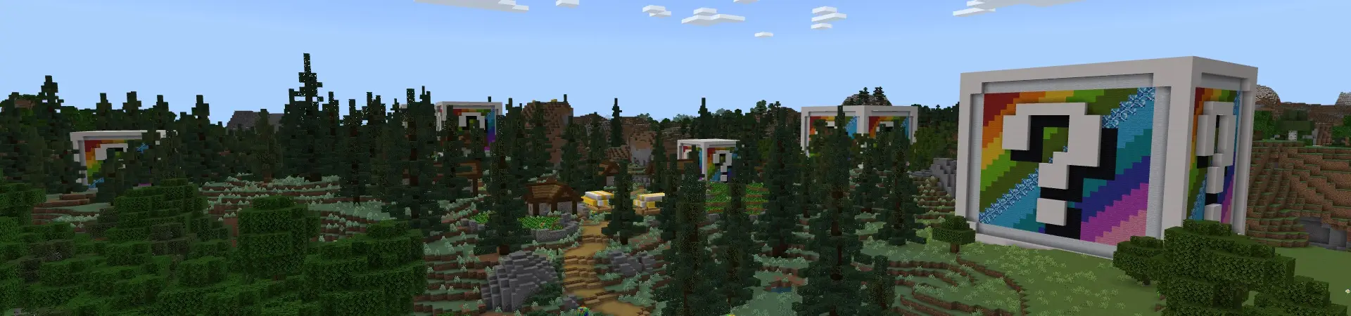 Блок удачи: радуга panorama