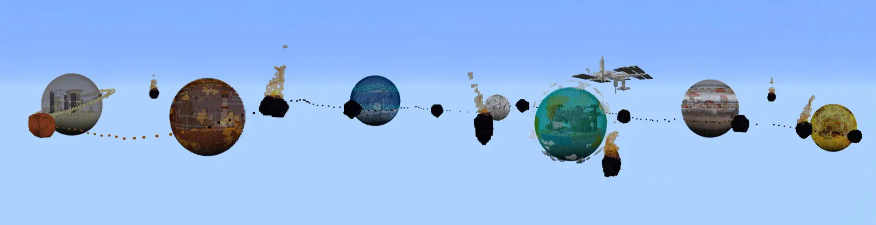 Солнечный паркур panorama