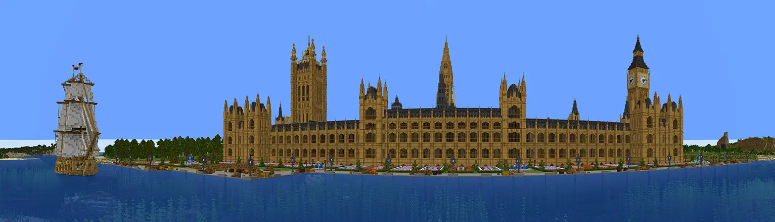 Вестминстерский дворец panorama