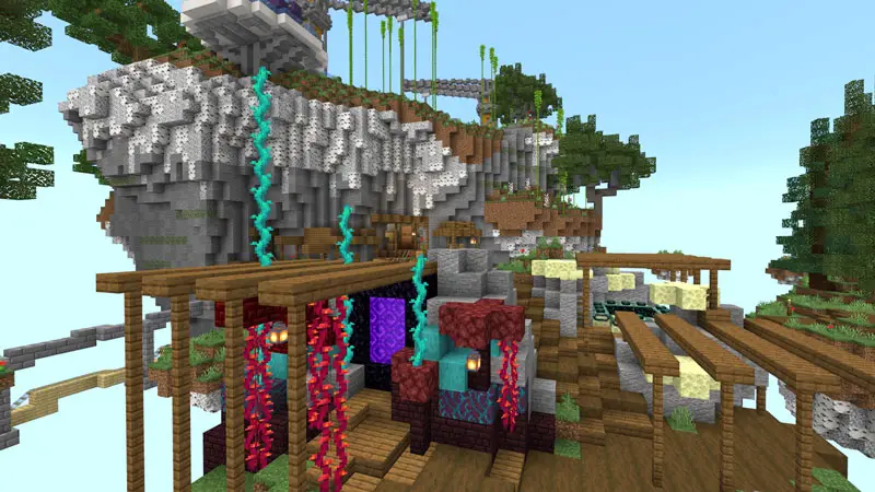 Скриншот Skyblock: нубы против профи №5