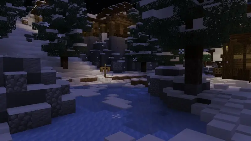 Скриншот Заснеженная деревня №2