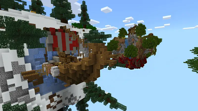 Скриншот Skyblock: блоки удачи и небесные кубы №4