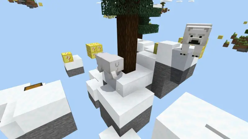 Скриншот Skyblock на удачу №2