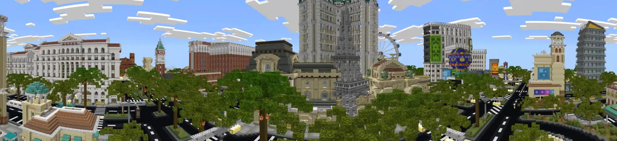 Городские пейзажи Лас-Вегаса panorama