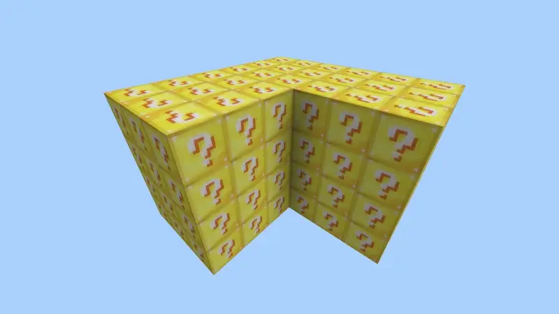 Скриншот Skyblock удачи: испытание №1