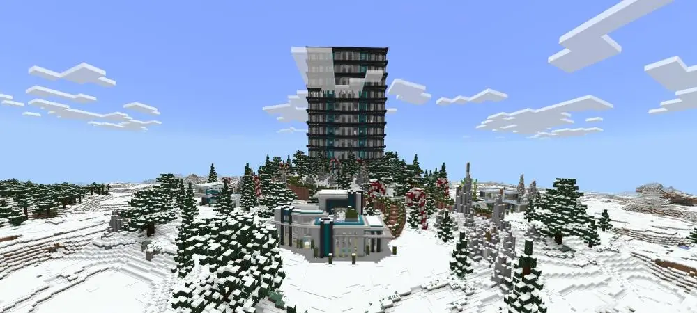 Зимний курорт миллионера panorama