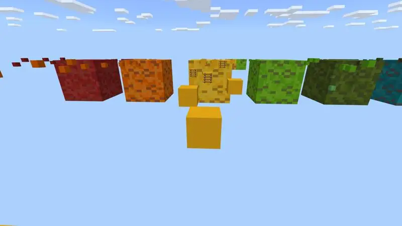 Скриншот Радужный паркур №2