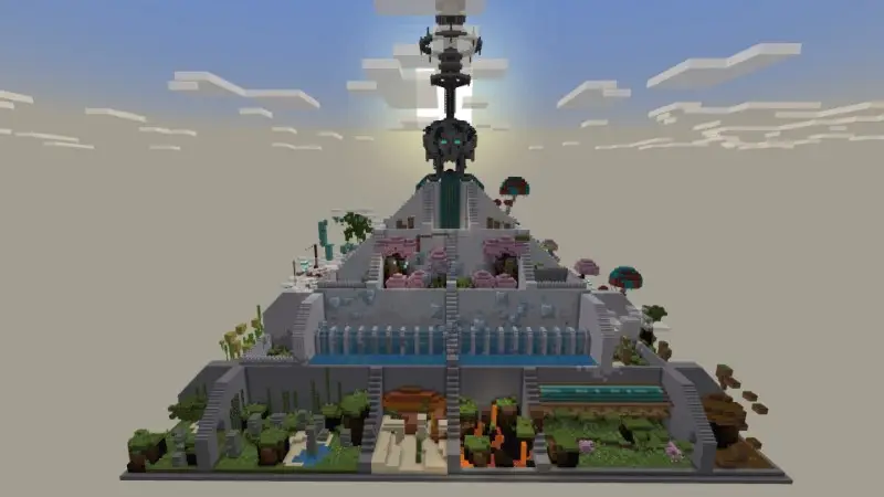 Скриншот Паркур: пирамида №1