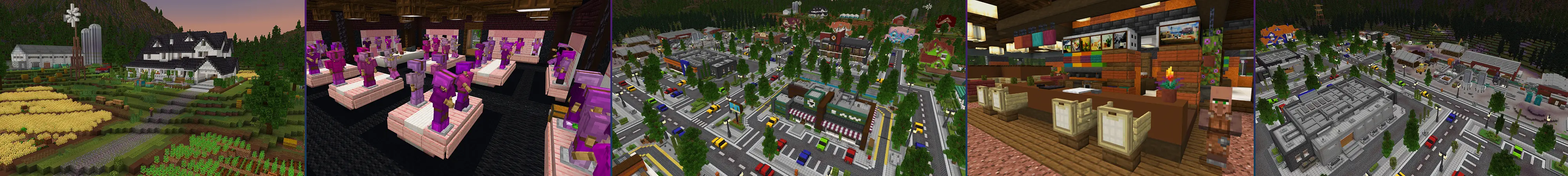 Жизнь в пригороде panorama