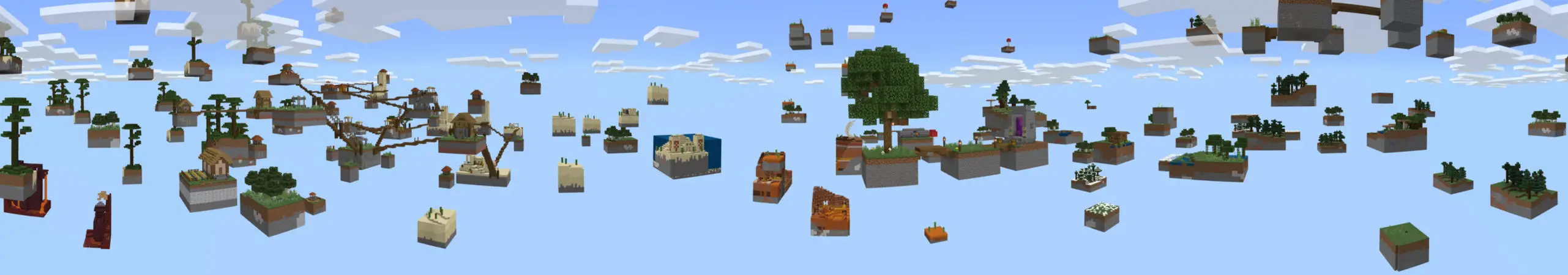 Skyblock panorama