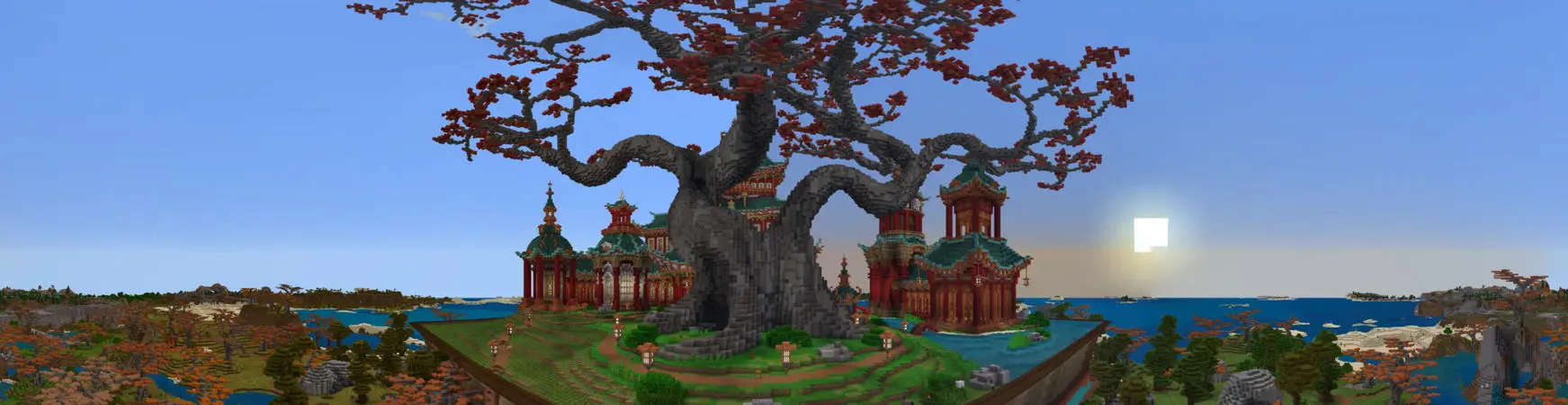 Величественный бонсай panorama