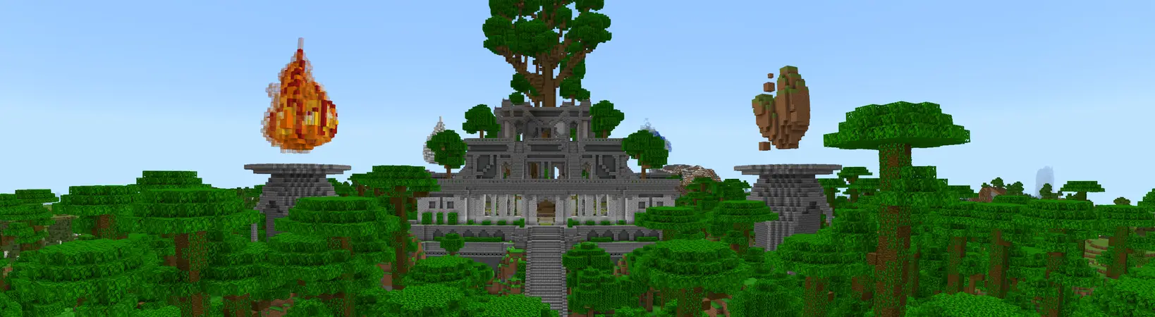 Мифический храм panorama